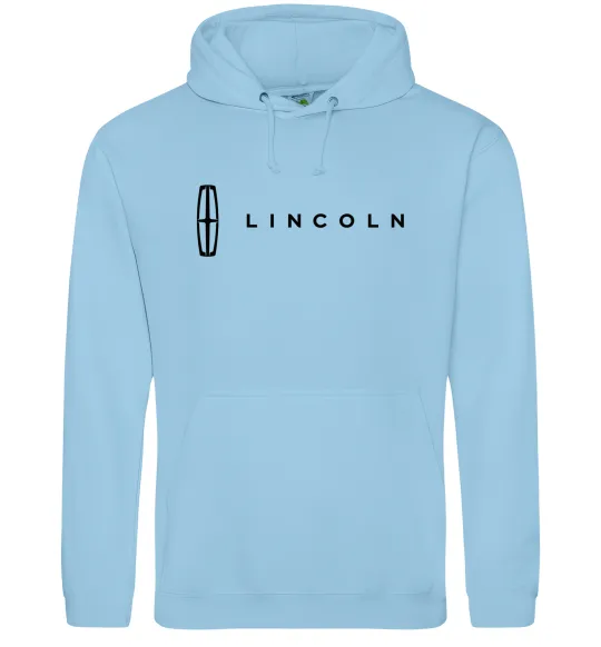 Жіноча толстовка (худі) Lincoln Блакитний фото