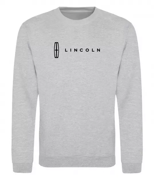 Свитшот Lincoln Серый меланж фото
