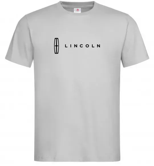 Мужская футболка Lincoln Серый фото