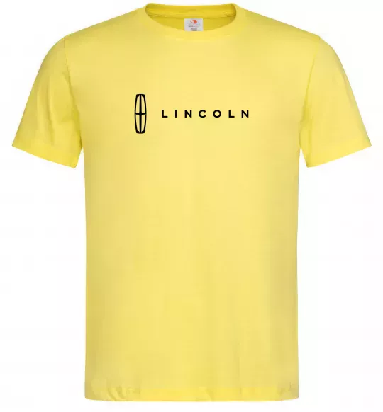 Мужская футболка Lincoln Лимонный фото