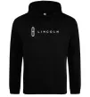Мужская толстовка (худи) Lincoln Черный фото
