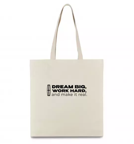 Еко-сумка Make it real Lincoln Бежевий фото