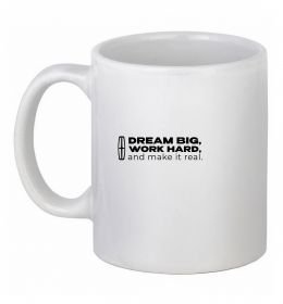 Чашка керамическая Make it real Lincoln