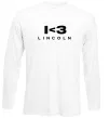 Лонгслив I <3 Lincoln Белый фото