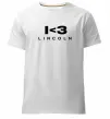 Чоловіча преміум футболка I <3 Lincoln Білий фото