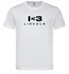 Чоловіча футболка I <3 Lincoln Білий фото