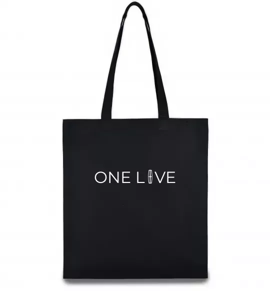 Еко-сумка Lincoln one love Чорний фото