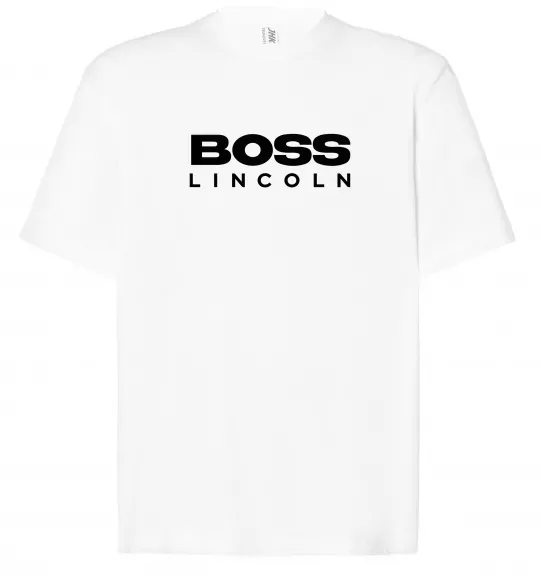Футболка Оверсайз Boss Lincoln Білий фото