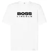 Футболка Оверсайз Boss Lincoln Білий фото