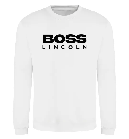 Свитшот Boss Lincoln Белый фото