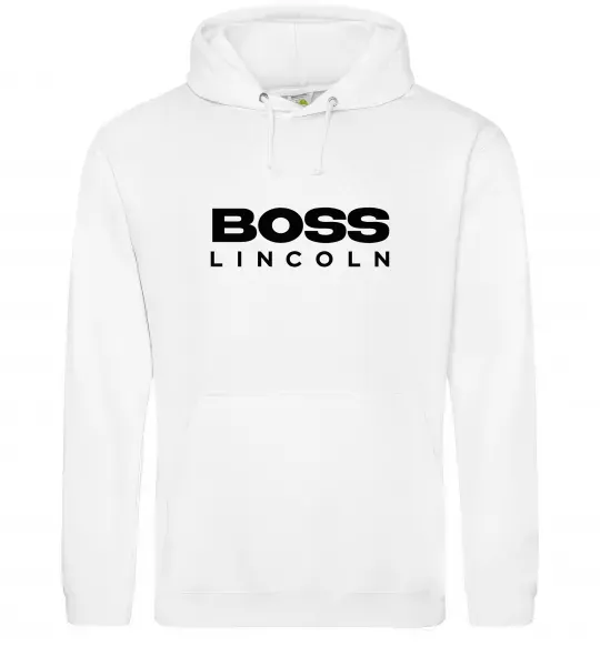 Женская толстовка (худи) Boss Lincoln Белый фото
