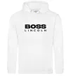 Женская толстовка (худи) Boss Lincoln Белый фото