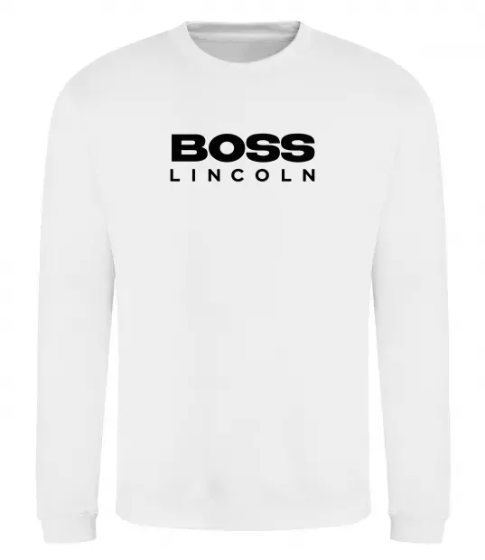 Світшот Boss Lincoln Білий фото
