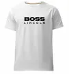 Чоловіча преміум футболка Boss Lincoln Білий фото