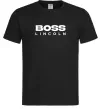Чоловіча футболка Boss Lincoln Чорний Чоловіча футболка Boss Lincoln Чорний фото