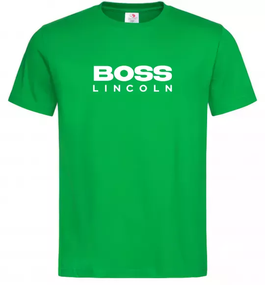 Чоловіча футболка Boss Lincoln Зелений фото