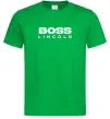 Чоловіча футболка Boss Lincoln Зелений Чоловіча футболка Boss Lincoln Зелений фото