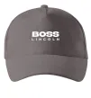 Кепка Boss Lincoln Сірий фото