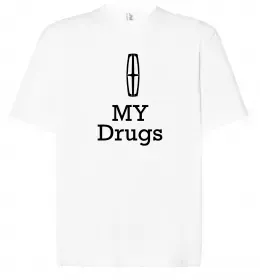 Футболка Оверсайз I <3 Lincoln Белый фото