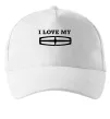 Кепка I love my Lincoln Білий фото