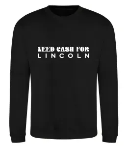 Свитшот I <3 Lincoln Черный фото