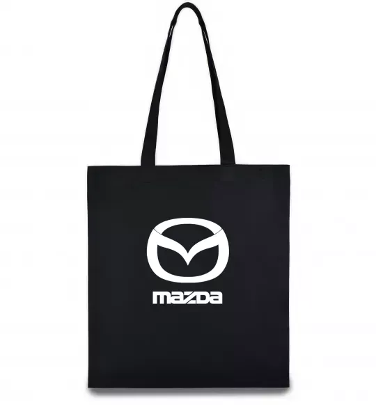 Эко-сумка Mazda logo та назва Черный фото