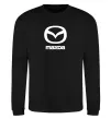 Свитшот Mazda logo та назва Черный фото