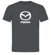Чоловіча футболка Mazda logo та назва Графіт Чоловіча футболка Mazda logo та назва Графіт фото