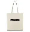 Еко-сумка Mazda напис Бежевий Еко-сумка Mazda напис Бежевий фото