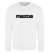 Свитшот Mazda напис Белый фото