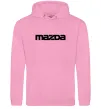 Жіноча толстовка (худі) Mazda напис Рожевий фото