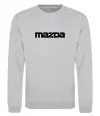 Свитшот Mazda напис Серый меланж Свитшот Mazda напис Серый меланж фото