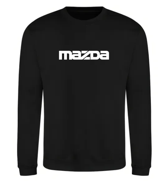 Свитшот Mazda напис Черный фото