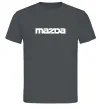 Мужская футболка Mazda напис Графит фото