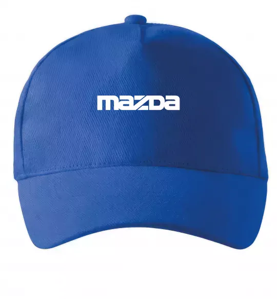 Кепка Mazda напис Ярко-синий фото