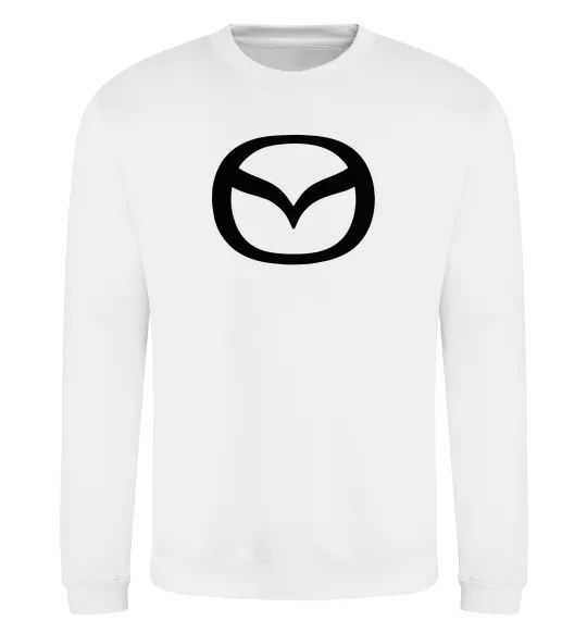 Свитшот Mazda logo Белый фото