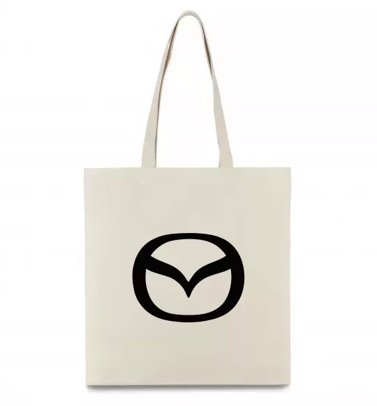 Эко-сумка Mazda logo Бежевый фото