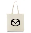 Эко-сумка Mazda logo Бежевый фото