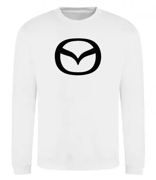 Свитшот Mazda logo Белый фото