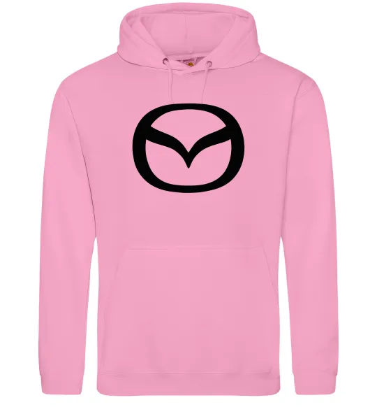 Чоловіча толстовка (худі) Mazda logo Рожевий фото