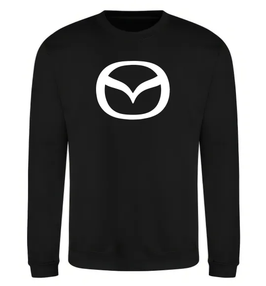 Свитшот Mazda logo Черный фото