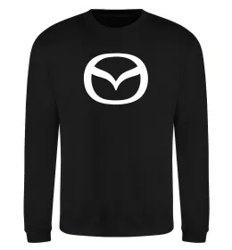 Свитшот Mazda logo Черный фото