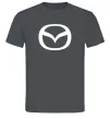 Чоловіча футболка Mazda logo Графіт Чоловіча футболка Mazda logo Графіт фото