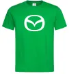 Чоловіча футболка Mazda logo Зелений Чоловіча футболка Mazda logo Зелений фото