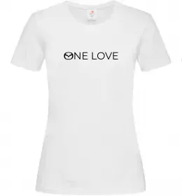 Женская футболка Mazda one love Белый фото