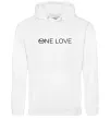 Жіноча толстовка (худі) Mazda one love Білий фото