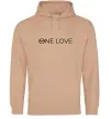 Жіноча толстовка (худі) Mazda one love Пісочний фото