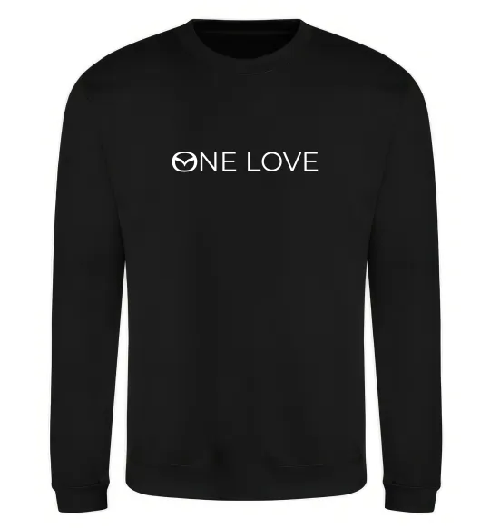 Свитшот Mazda one love Черный фото