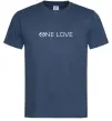 Мужская футболка Mazda one love Темно-синий фото