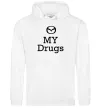 Жіноча толстовка (худі) Mazda my drugs Білий фото